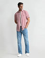U.S. Polo Assn. Denim Co. Slim Fit Textured Shirt
