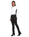 Calvin Klein Women White Long Sleeve Ribbed Sweater