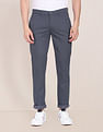 U.S. Polo Assn. Mid Rise Flat Front Casual Trousers