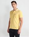 Arrow Sports Tipped Collar Solid Polo Shirt