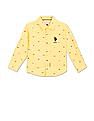 U.S. Polo Assn. Kids Boys Cotton All Over Print Shirt