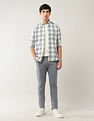 Arrow Sport Slim Fit Mid Rise Trousers