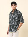 U.S. Polo Assn. Tailored Fit Tropical Printed Shirt