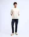 Flying Machine Slash Slim Tapered Fit Jeans