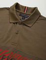 Tommy Hilfiger Brand Print Regular Polo Shirt