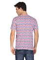 Flying Machine Chevron Print Cotton T-Shirt