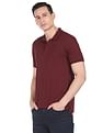 AD by Arvind Modern Jersey Slub Polo Shirt