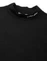 Calvin Klein Jeans Slim-Fit Viscose Mock Neck Top
