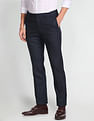 Arrow Dobby Patterned Weave Formal Trousers