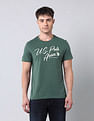 U.S. Polo Assn. Denim Co. Brand Printed Muscle Fit Americana T-Shirt