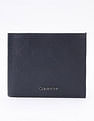 Calvin Klein Logo Navy Leather Bi-Fold Wallet