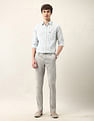 Arrow Sport Slim Fit Dobby Air Soft Trousers