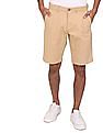 U.S. Polo Assn. Mid Rise Solid Shorts