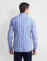 Arrow Sport Manhattan Slim Fit Gingham Check Shirt