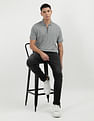 Tommy Hilfiger Cotton Zip Regular Polo Shirt