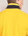 U.S. Polo Assn. Striped Collar Slim Fit Polo Shirt