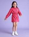 U.S. Polo Assn. Kids Girls Flared Polo Dress