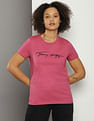 Tommy Hilfiger Organic Cotton Script Logo T-Shirt