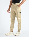 Flying Machine Mid Rise Slim Fit Cargo Pants