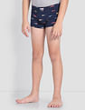 USPA Innerwear Boys Mid Rise Cotton Spandex OKT01 Trunks - Pack Of 2