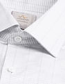 Arrow Italian Elegance Geometric Slim Fit Shirt