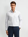 Arrow Italian Elegance Geometric Slim Fit Shirt