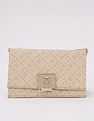 Tommy Hilfiger Logo Black Pu Sling Bag