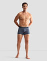 USPA Innerwear Anti Microbial Printed OET14 Trunks - Pack Of 3