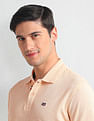 Arrow Sports Solid Chest Pocket Polo Shirt