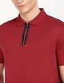Tommy Hilfiger Solid Regular-Fit Cotton Polo Shirt