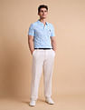 U.S. Polo Assn. Floral Printed Pure Cotton Polo Shirt