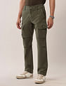 U.S. Polo Assn. Denim Co. Mid Rise Straight Fit Twill Cargos