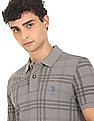 U.S. Polo Assn. Denim Co. Checked Cotton Polo Shirt