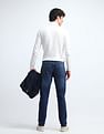 Flying Machine Slash Slim Tapered Fit Jeans