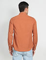 U.S. Polo Assn. Denim Co. Spread Collar Solid Shirt