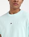 Tommy Hilfiger Embroidered Logo Regular-Fit Cotton T-Shirt