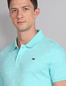 AD by Arvind Cotton Slim Fit Polo Shirt