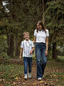 U.S. Polo Assn. Kids Boys Vertical Striped Regular Fit Polo Shirt