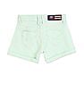 U.S. Polo Assn. Kids Mid Rise Solid Shorts