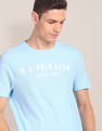 U.S. Polo Assn. Brand Print Pique T-Shirt