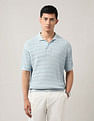 Arrow Relaxed Fit Textured Polo Shirt