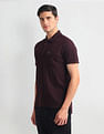 Arrow Sports Solid Chest Pocket Polo Shirt