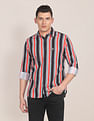 U.S. Polo Assn. Tailored Regular Fit Striped Casual Shirt