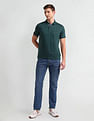 Arrow Pique Knit Solid Polo Shirt