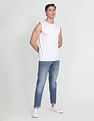 Flying Machine Slash Slim Tapered Fit Classic Vintage Jeans
