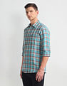 Arrow Sports Linen Blend Slim Fit Shirt
