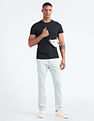 Flying Machine Mid Rise Michael Slim Tapered Jeans
