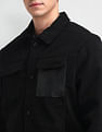 Arrow Sport Corduroy Solid Casual Jacket