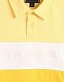 Tommy Hilfiger Kids Boys Colorblock Regular-Fit Cotton Polo T-Shirt