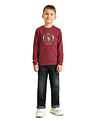 U.S. Polo Assn. Kids Boys Brand Embossed Regular Fit Sweatshirt